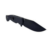 Fox Knives EASTWOOD TIGER Fickkniv höghastighets D2 stål G10 svart taktisk