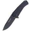 Fox Knives ECHO 1 fällbar fickkniv svart Idroglider stone wash beläggning