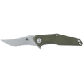 Rävknivar Rävknivar KRAVI SHAI Fickkniv 440C Stentvättad G10 Grön 2,76