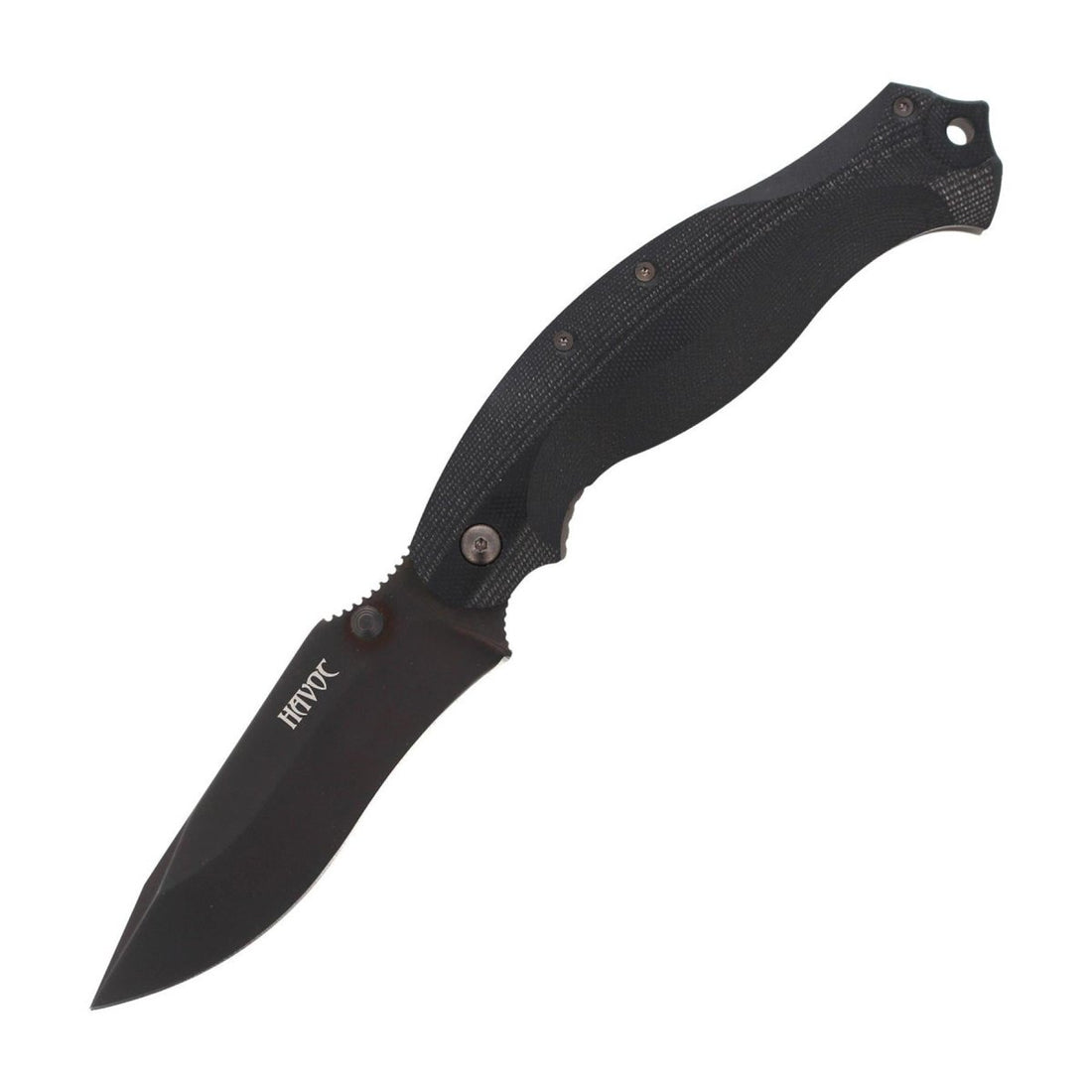 Fox Knives HAVOC fickkniv titan ram lås fällkniv G10 handtag svart