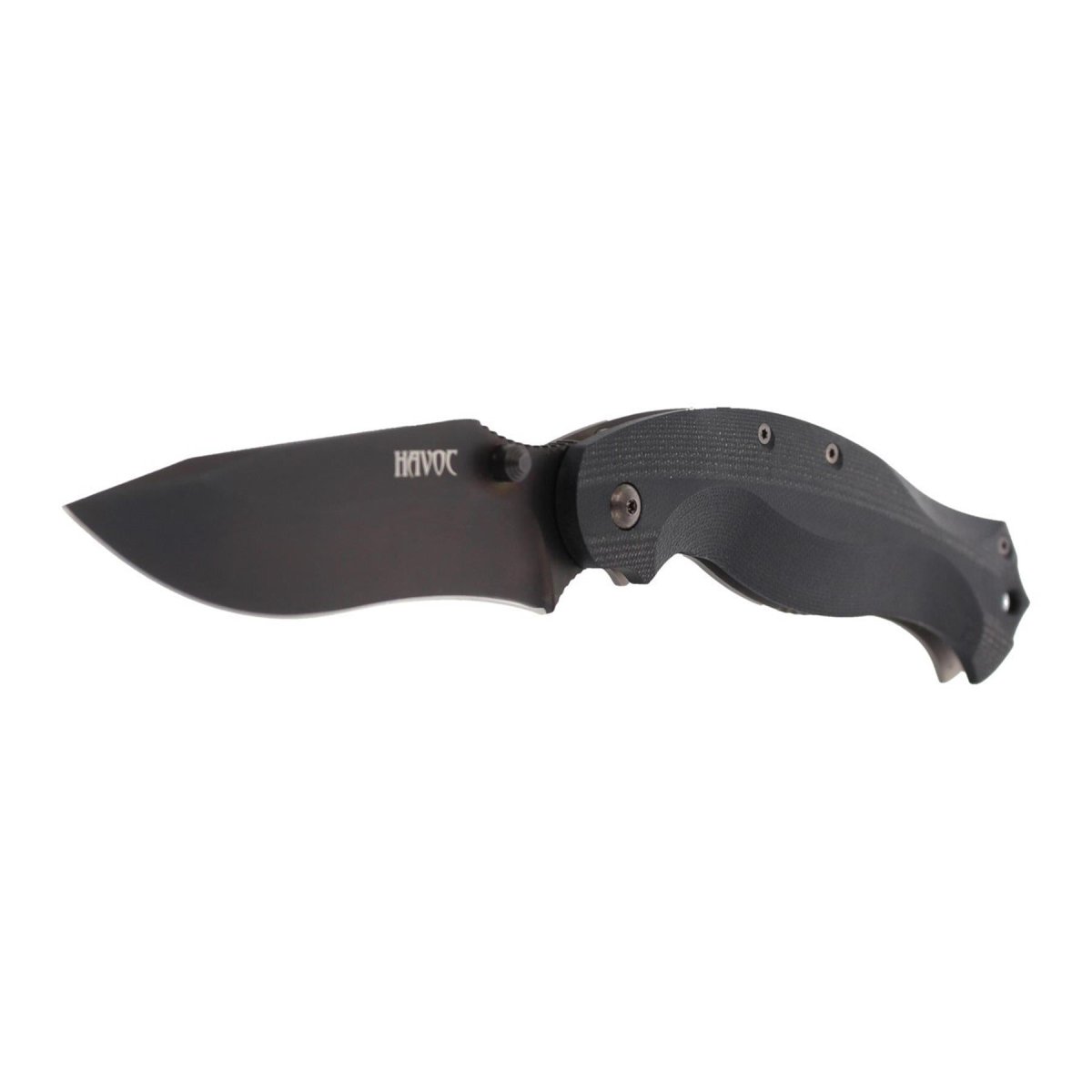 Fox Knives HAVOC fickkniv titan ram lås fällkniv G10 handtag svart