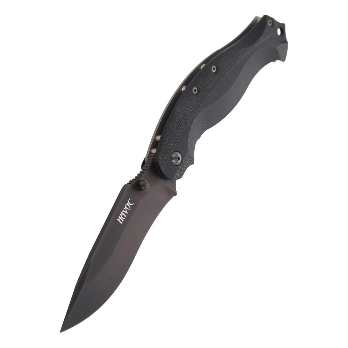 Fox Knives HAVOC fickkniv titan ram lås fällkniv G10 handtag svart
