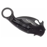 Fox Knives Karambit FX-479 fällbar minikniv N690C stål svart hydrogliderblad