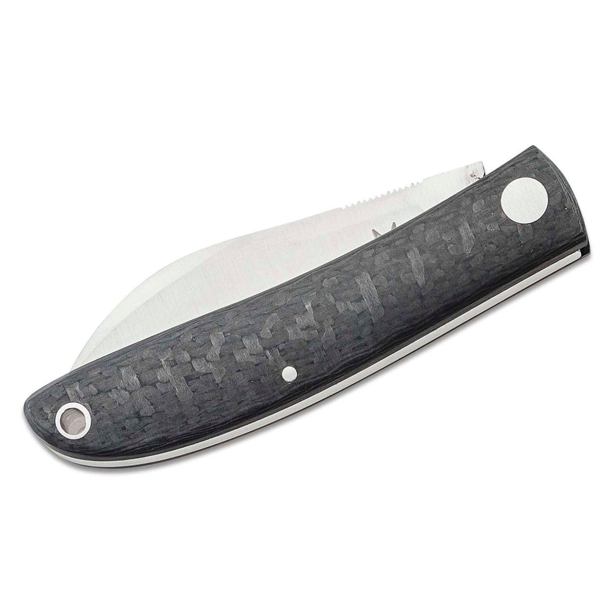 Rävknivar LIVRI Fickkniv fällbar Fårfotsform 61 HRC M390 stål kol