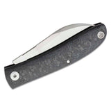 Rävknivar LIVRI Fickkniv fällbar Fårfotsform 61 HRC M390 stål kol