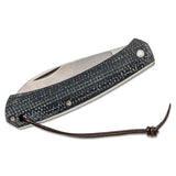 Fox Knives NAUTA kompakt fickkniv taktisk 420C stål vikverktyg micarta