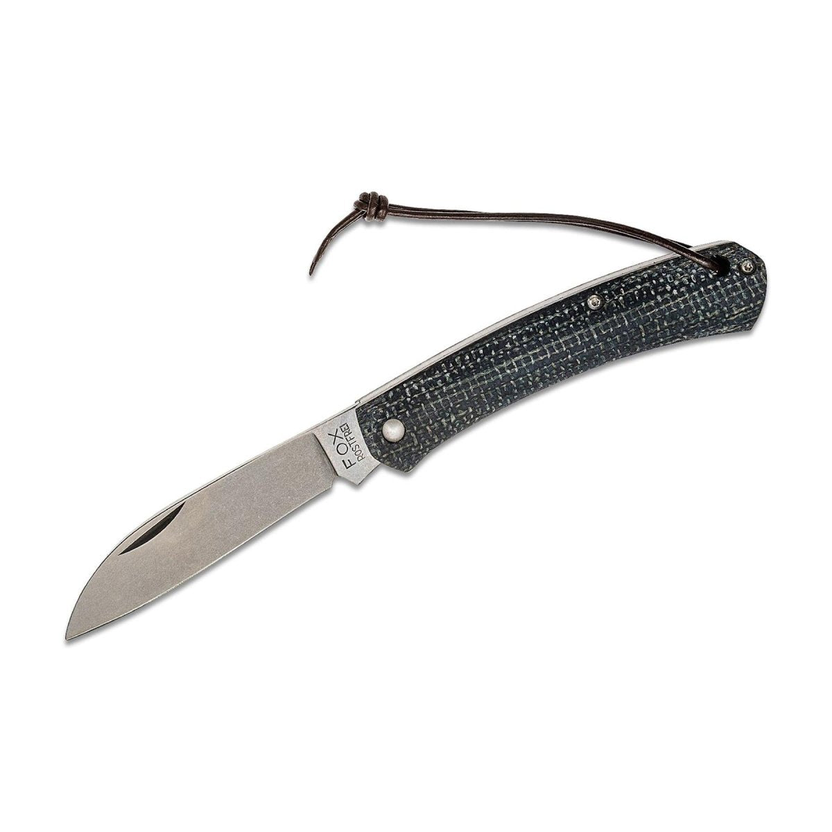 Fox Knives NAUTA kompakt fickkniv taktisk 420C stål vikverktyg micarta
