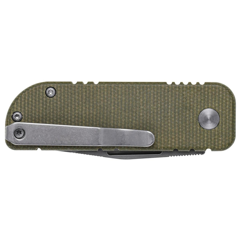 Fox Knives NU - BOWIE BF - 758 MI Folding Pocket Knife Stainless Steel D2 Blade - GoMilitar