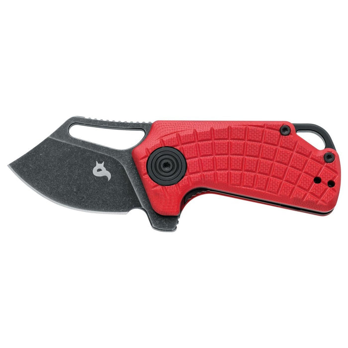 Fox Knives PUCK BF - 761 R Folding Pocket Knife Tanto Type Stainless Steel D2 - GoMilitar