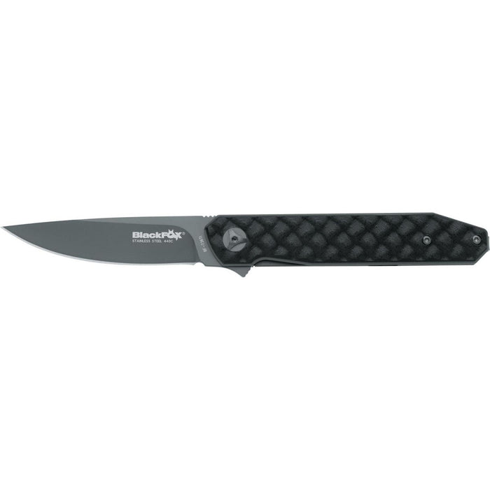 Fox Knives RELOADED hopfällbar fickkniv 440C stålblad titanbelagd för att hålla - GoMilitar