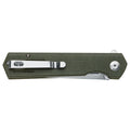 Rävknivar REVOLVER BF-740 OD fällbar fickkniv i rostfritt stål D2 Micarta