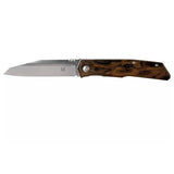 Fox Knives Terzuola Design för herrar fickkniv satinbelagt ziricotehandtag