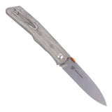 Fox Knives THE SICILIAN vikkniv 59HRC BECUT micarta handtag i rostfritt stål