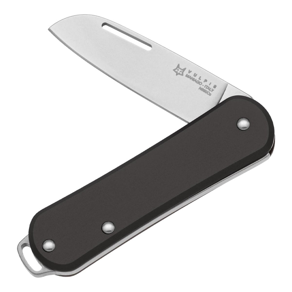 Rävknivar VULPIS FX-VP108 BK Fällbar fickkniv Rostfritt stål N690Co Svart