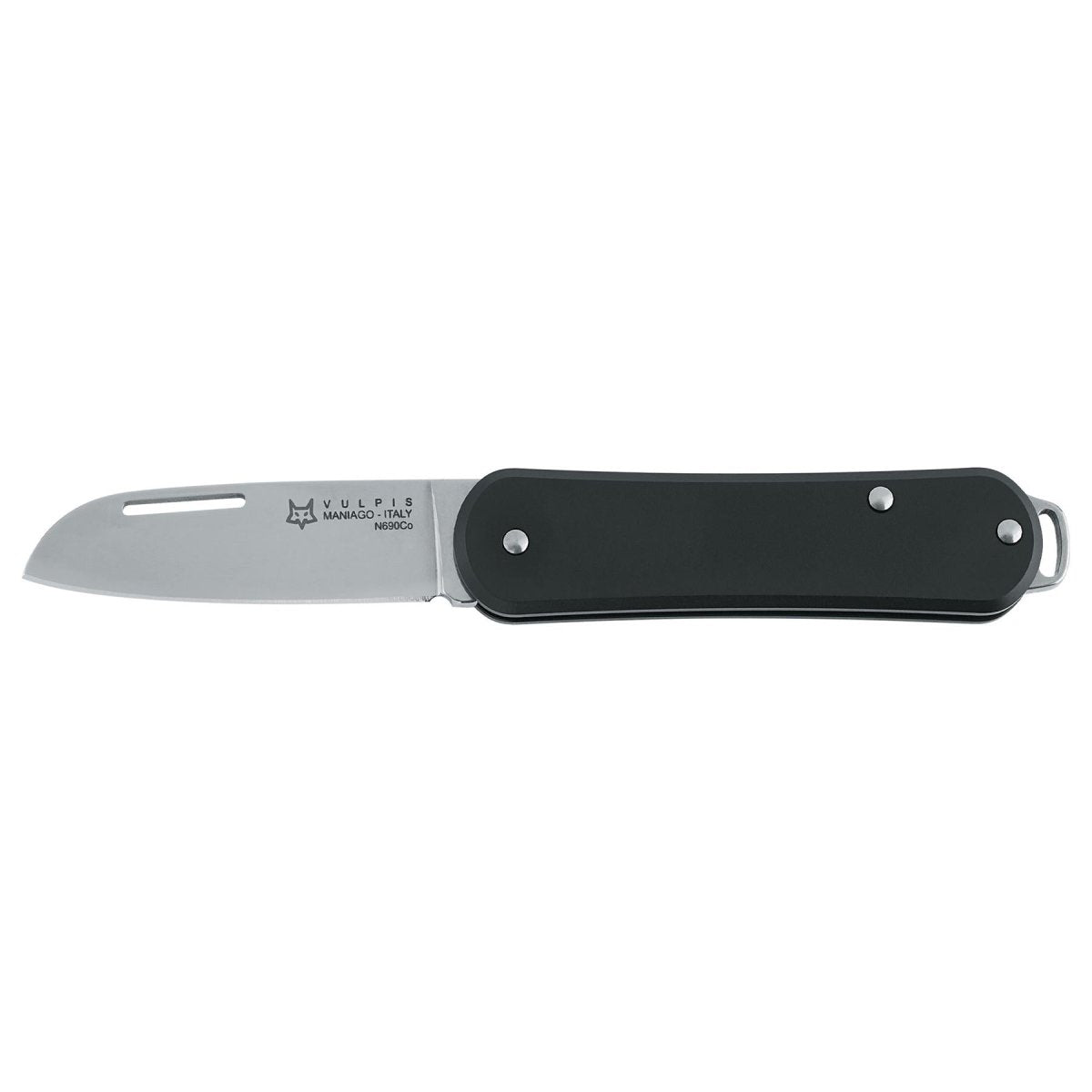 Rävknivar VULPIS FX-VP108 BK Fällbar fickkniv Rostfritt stål N690Co Svart