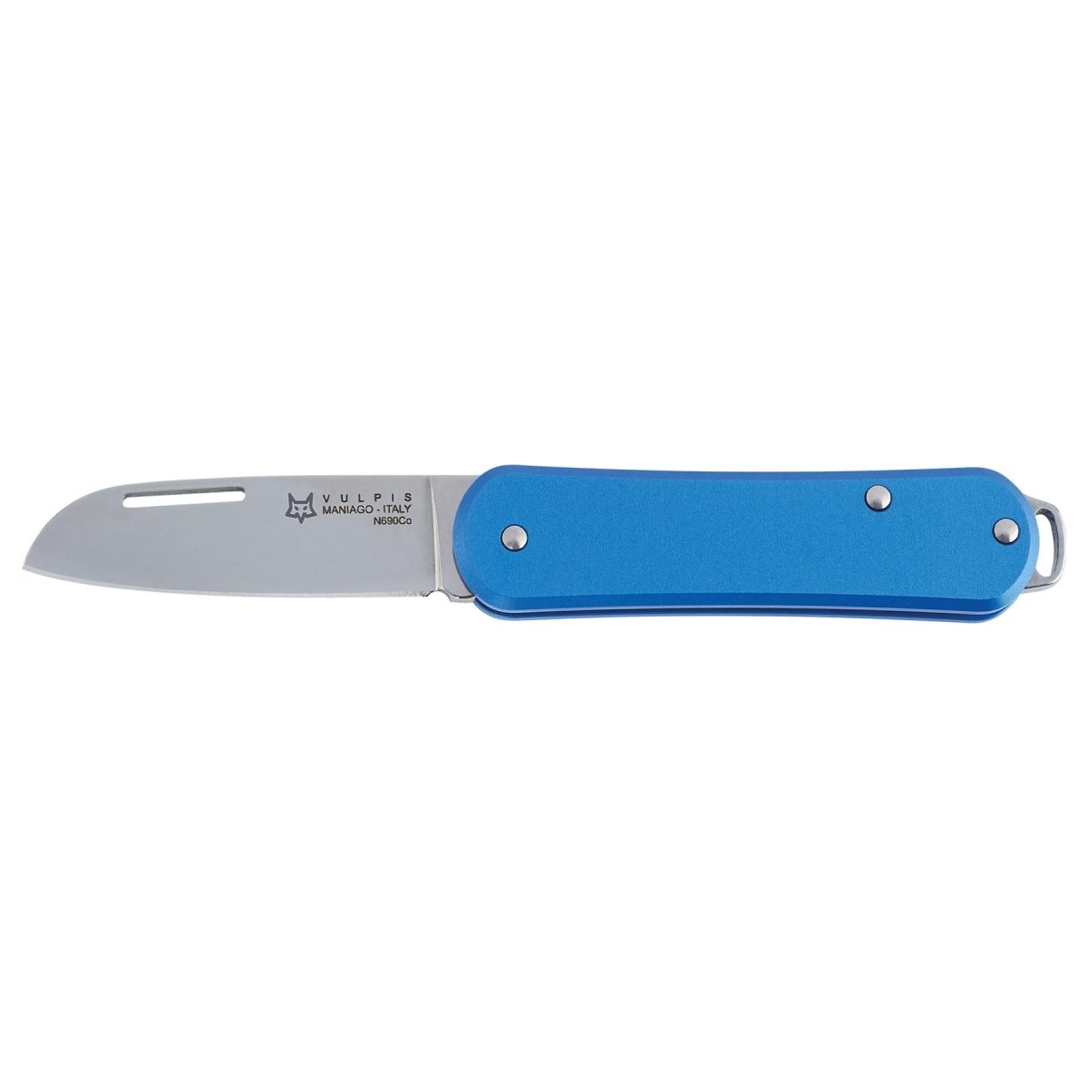 Rävknivar VULPIS FX-VP108 SB Fällbar fickkniv Rostfritt stål N690Co Blå
