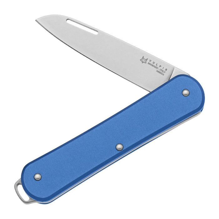 Rävknivar VULPIS FX - VP130 SB Fällbar fickkniv Rostfritt stål N690Co Blå - GoMilitar