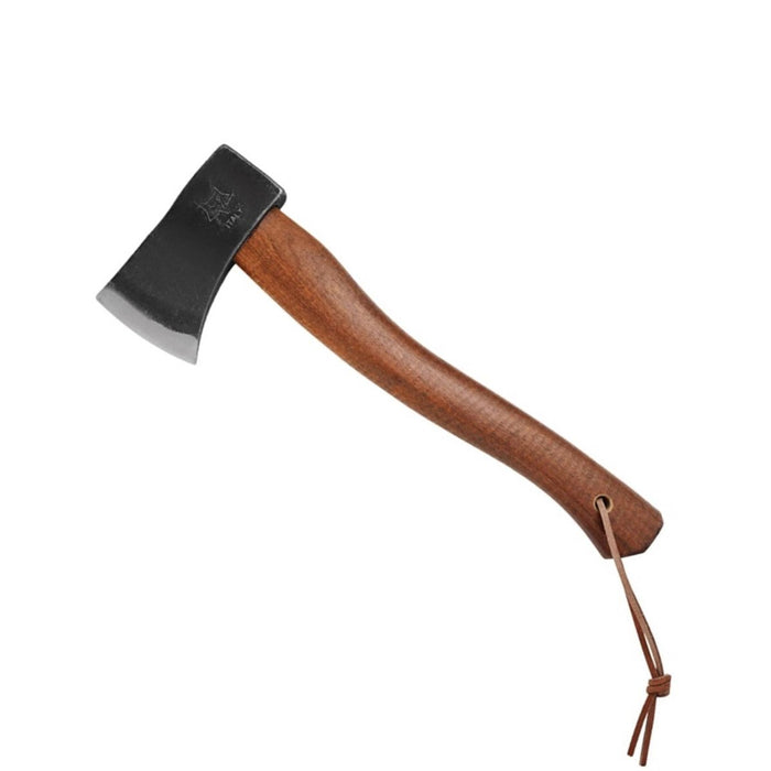 Fox Knives YANKEE Yxa knivskarp robust C45 kolstål HIKORY trähandtag - GoMilitar