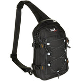 Fox Outdoor Compact Sling Axelväska 5L Vadderad rem Polyester Svart