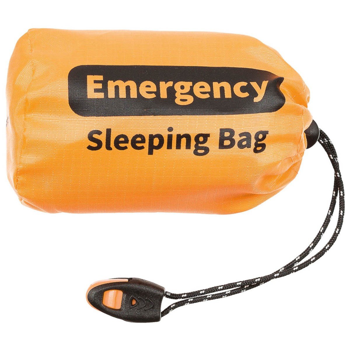 Fox Outdoor Emergency Sovsäcksskydd Ena sidan Aluminiumbelagd Orange