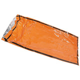 Fox Outdoor Emergency Sovsäcksskydd Ena sidan Aluminiumbelagd Orange