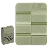 Fox Outdoor Thermal Seat Pad Anti-Slip hopfällbar Molle-påse medföljer Olive