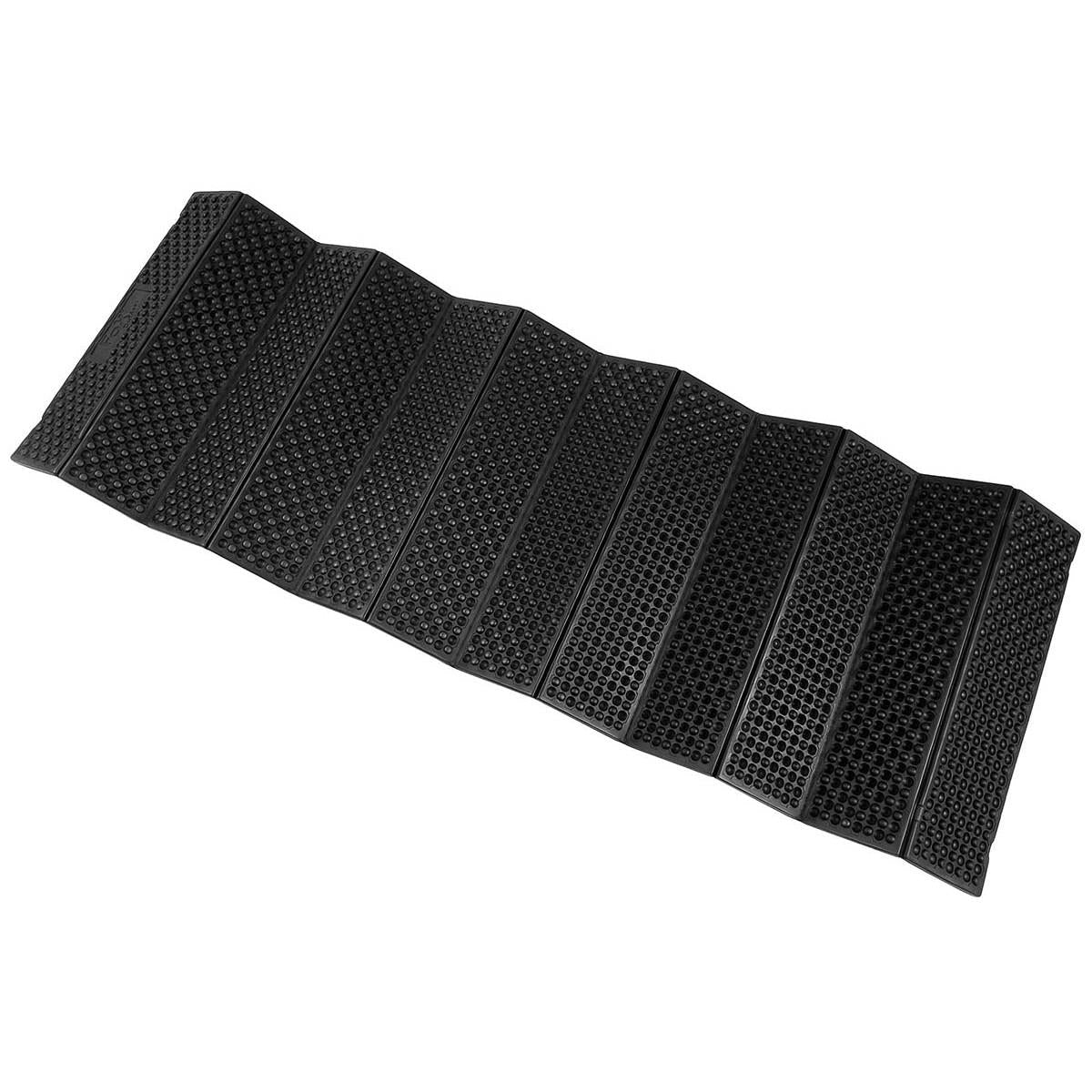 FoX Outdoor Thermal Liggunderlag Vikbar Lätt campingmatta Svart