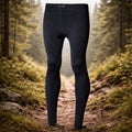 Fox Outdoor Thermal Kalsonger Andas stretchigt tyg Snabbtorkande Svart