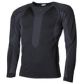 Fox Outdoor Thermal Undershirt Andas stretchigt tyg Snabbtorkande Svart