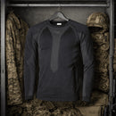 Fox Outdoor Thermal Undershirt Breathable Stretchy Fabric Quick Dry Black - GoMilitar