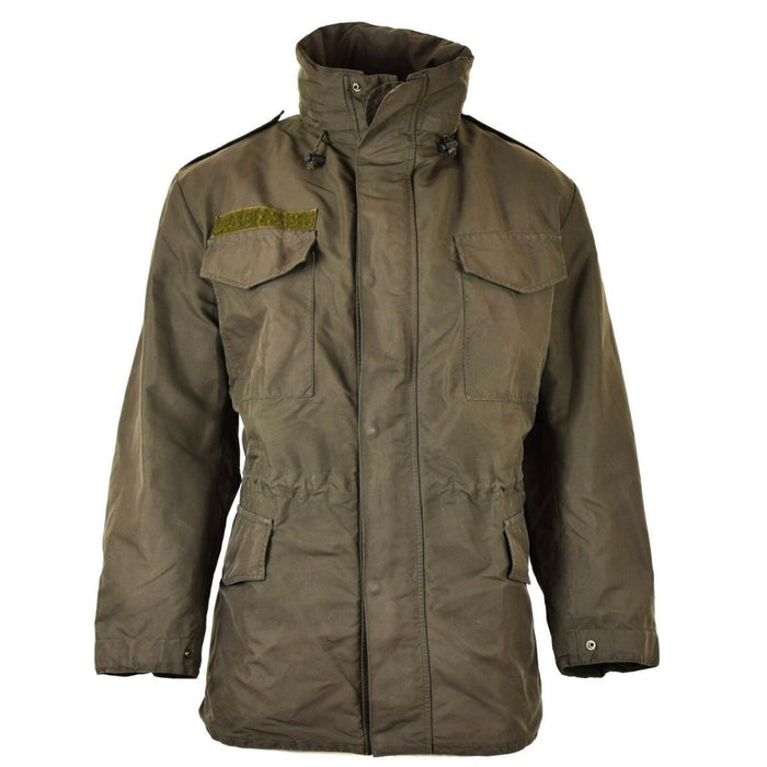Äkta österrikisk armé strid M65 jacka GoreTex militär oliv Parka vattentät - GoMilitar