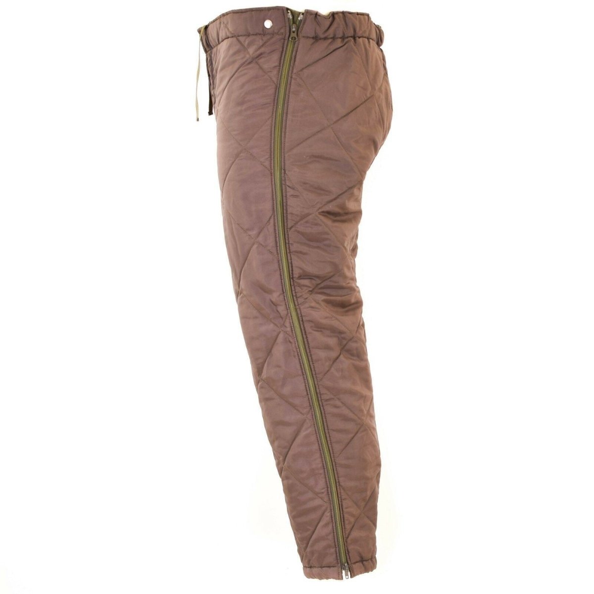 Äkta österrikiska armébyxor foder varmare olivgröna termiska byxor leggings