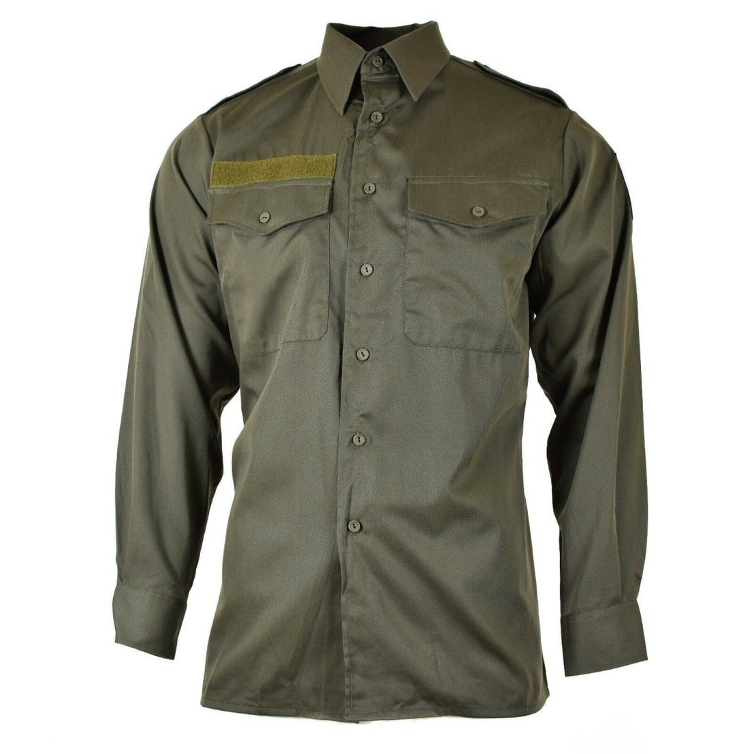 Äkta österrikiska arméskjorta M65 O.D Military Combat Long Sleeve Olive Bdu New