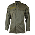 Äkta österrikiska arméskjorta M65 O.D Military Combat Long Sleeve Olive Bdu New