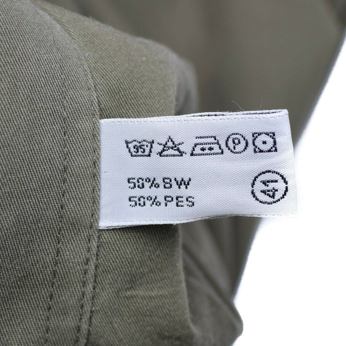 Äkta österrikiska arméskjorta M65 O.D Militär strid Kort ärm Olive BDU