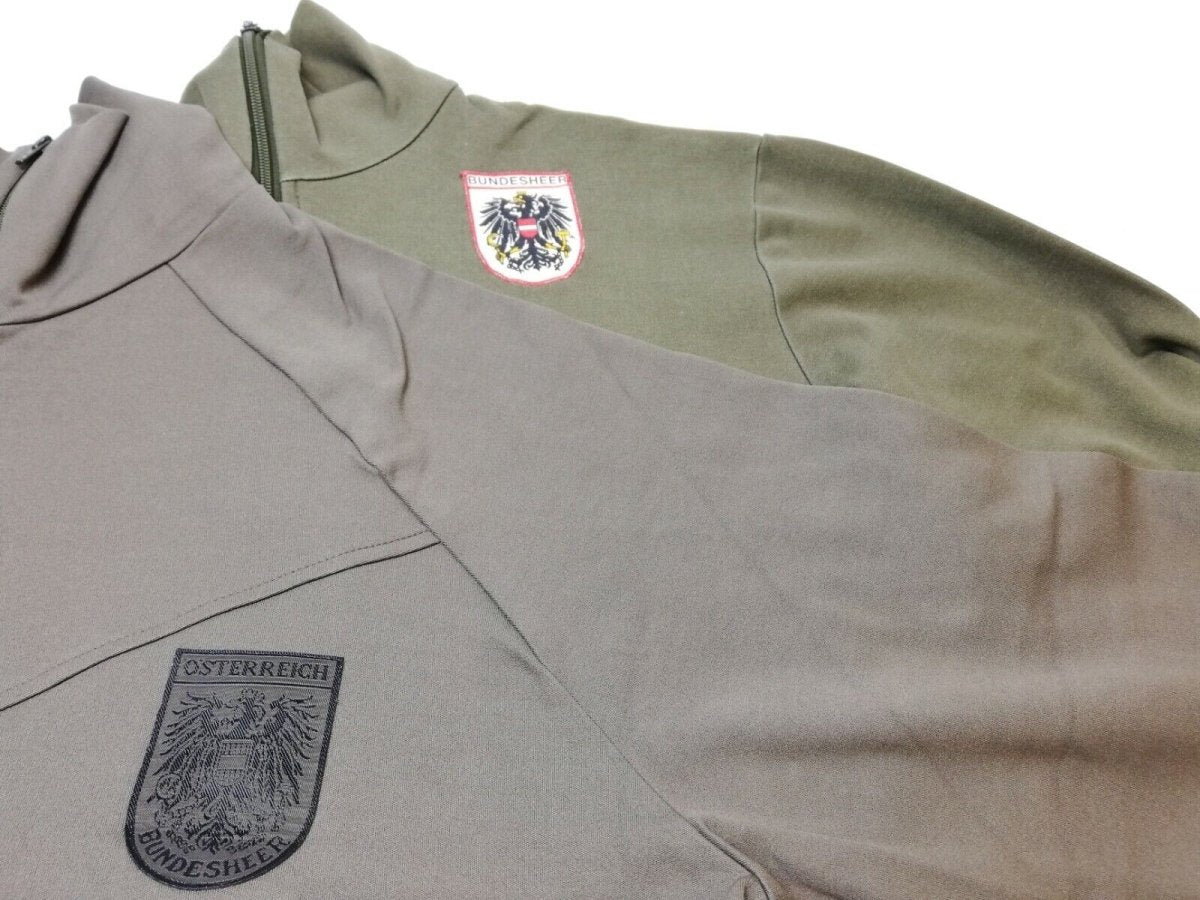 Äkta österrikiska arméträning Top Jacket Military Sports Vintage