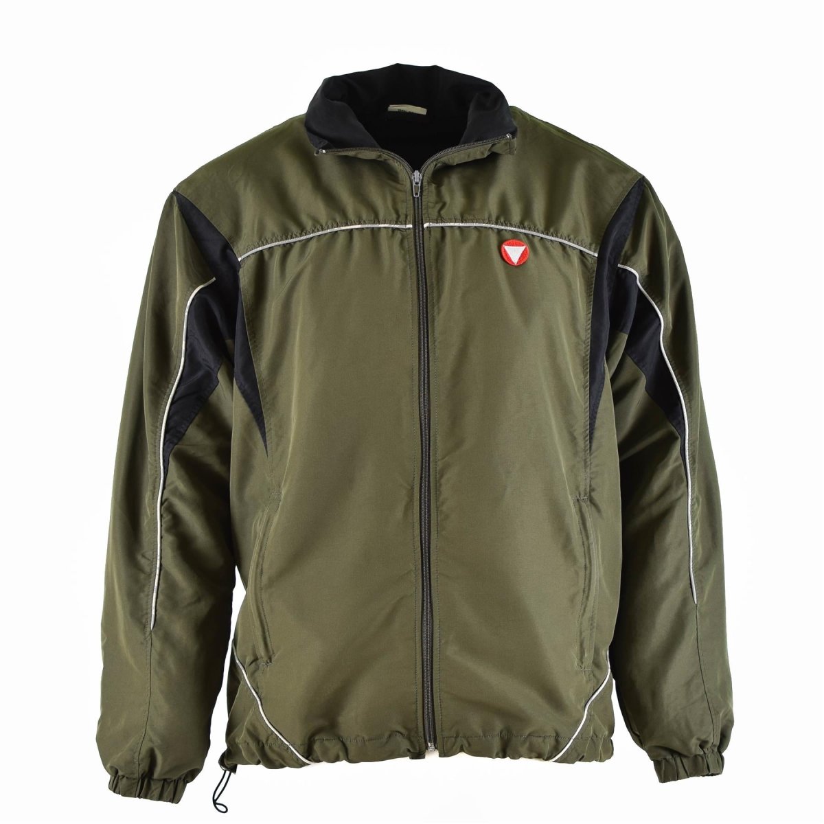 Äkta österrikiska arméträning Top Jacket Sports Vintage OD Green