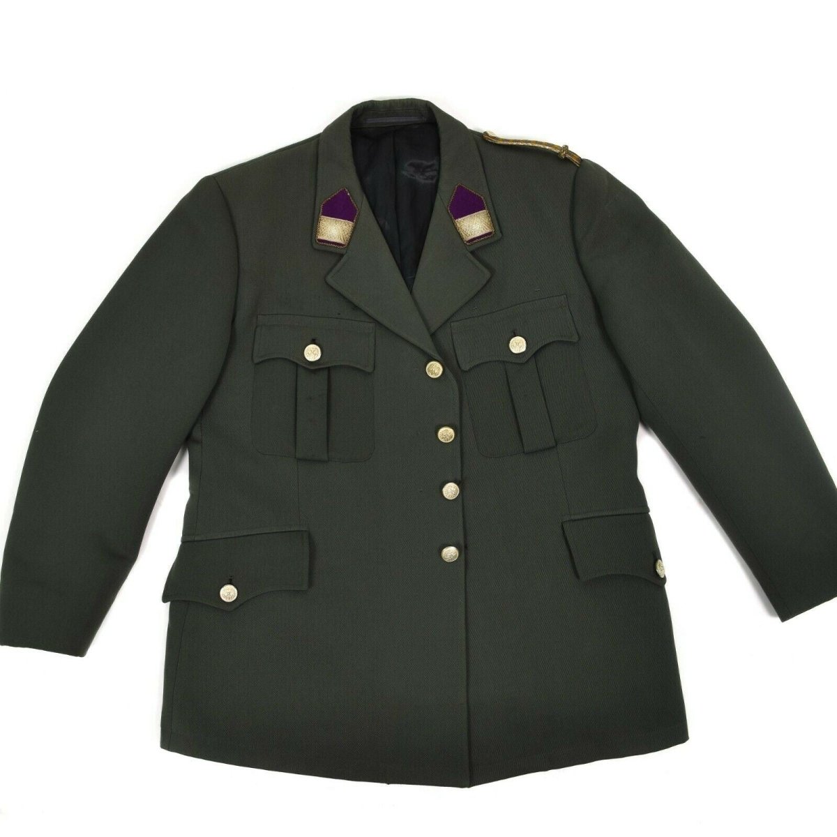Äkta österrikiska armé enhetlig formell jacka grå militär fråga
