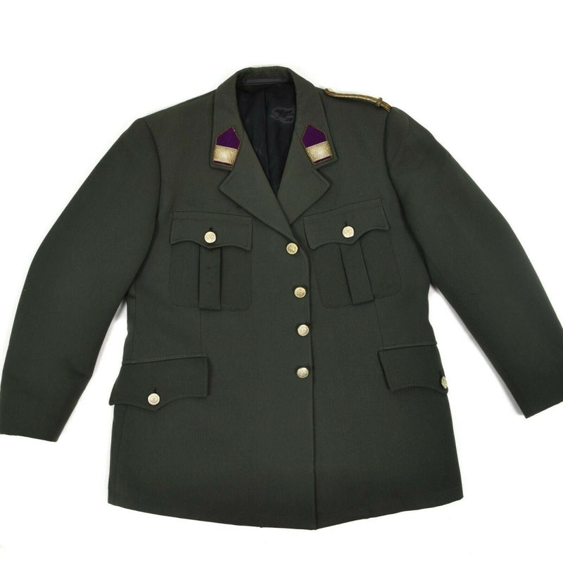 Äkta österrikiska armé enhetlig formell jacka grå militär fråga