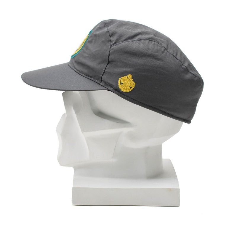 Äkta österrikiska militärgrå Goretex Army Cap Foldbara öronflikar Huvudbonader Nya