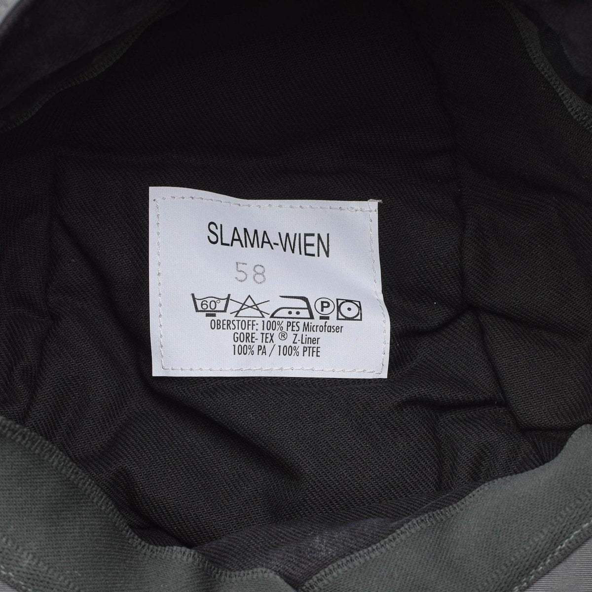 Äkta österrikiska militärgrå Goretex Army Cap Foldbara öronflikar Huvudbonader Nya