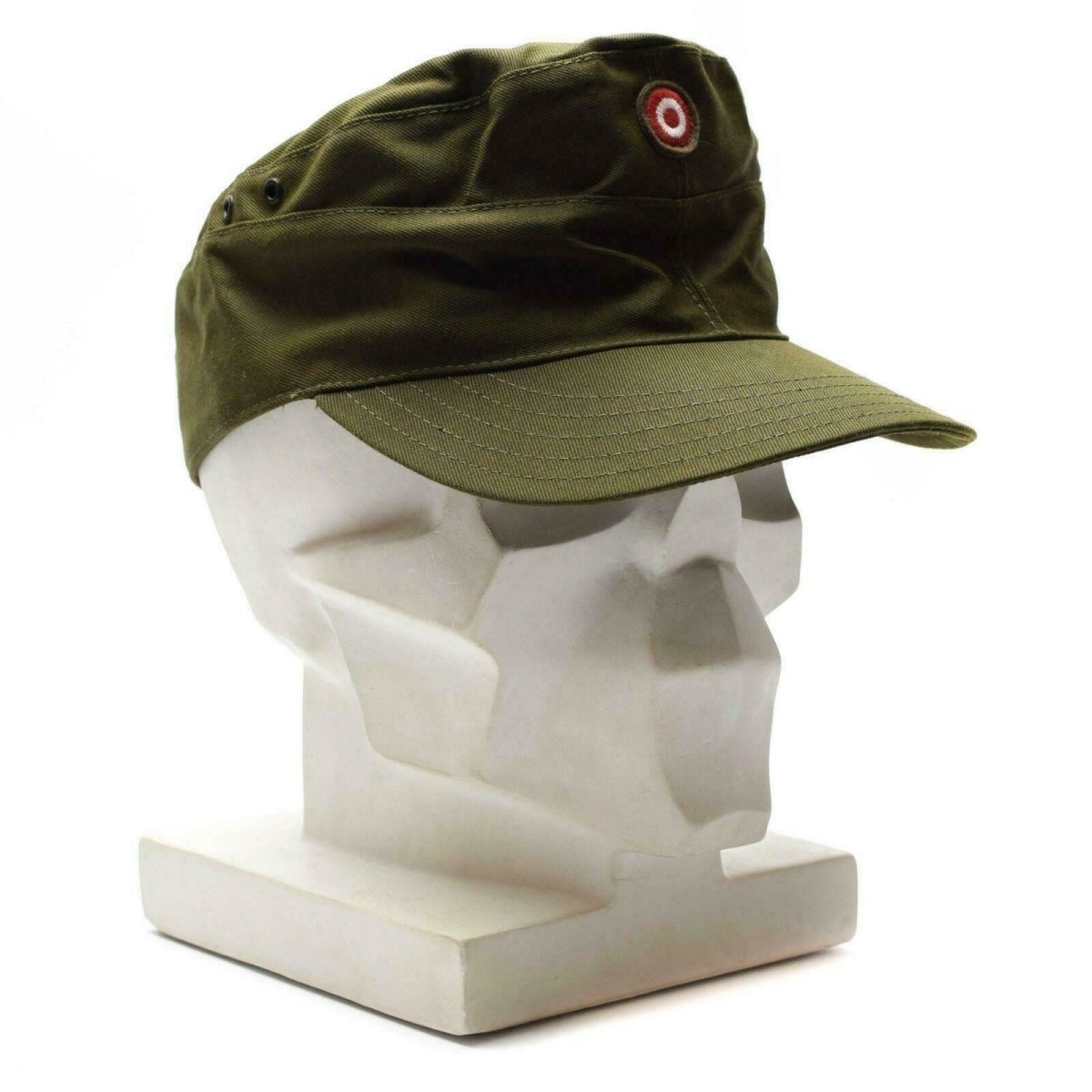 Äkta österrikiska militära överskotts trupper Field Cap Olive Od Österrike Combat Hat