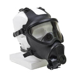 Äkta belgisk gasmask full ansiktsskyddshoppspanorama