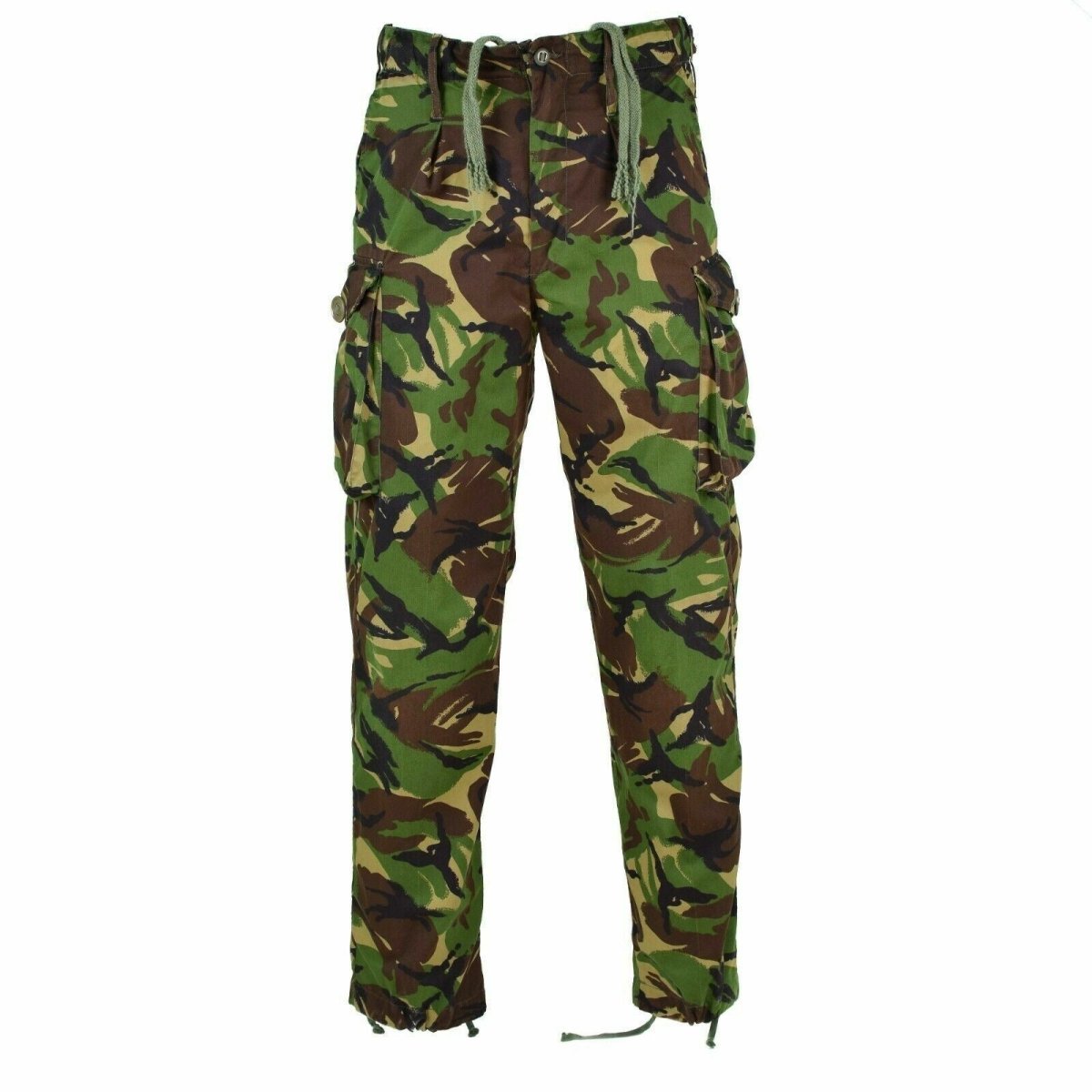 Äkta brittiska arméstrandbyxor DPM Militära byxor 95 Woodland Jungle
