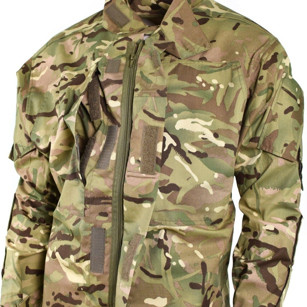 Äkta British Army Jacket Combat MTP Camo Field Shirt Lightweight Military New