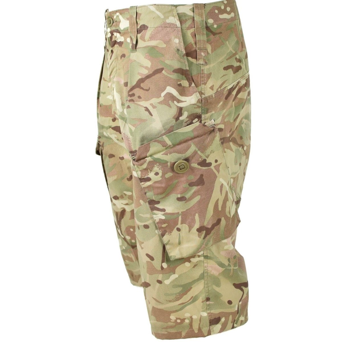 Äkine British Army Military Combat MTP Camo Shorts Military Issue Bermuda