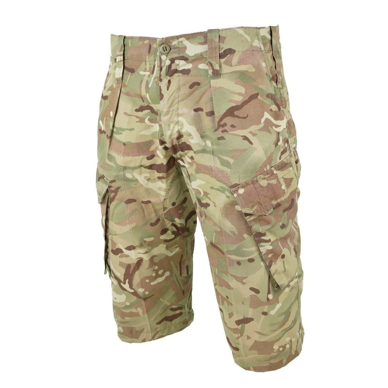 Genuine British army military combat MTP camo shorts military issue bermuda - GoMilitar