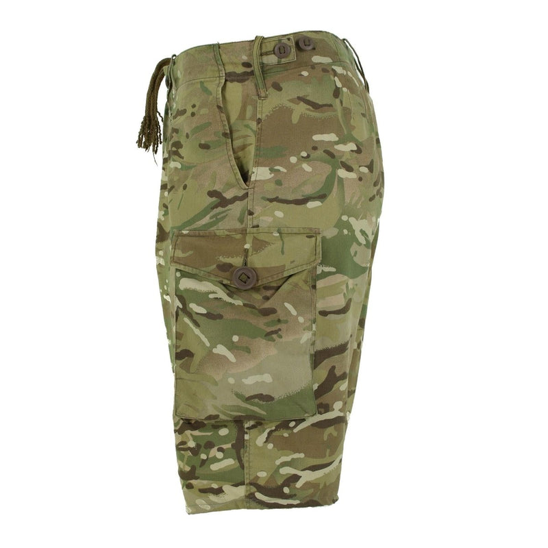 Genuine British army military combat MTP camouflage shorts military bermuda - GoMilitar