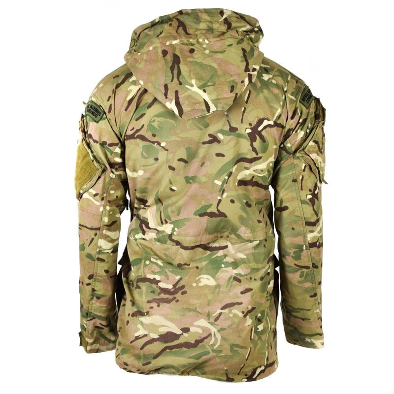 Äkta brittiska arméns militära strid MTP Field Jacka Parka Smack Windproof Hood