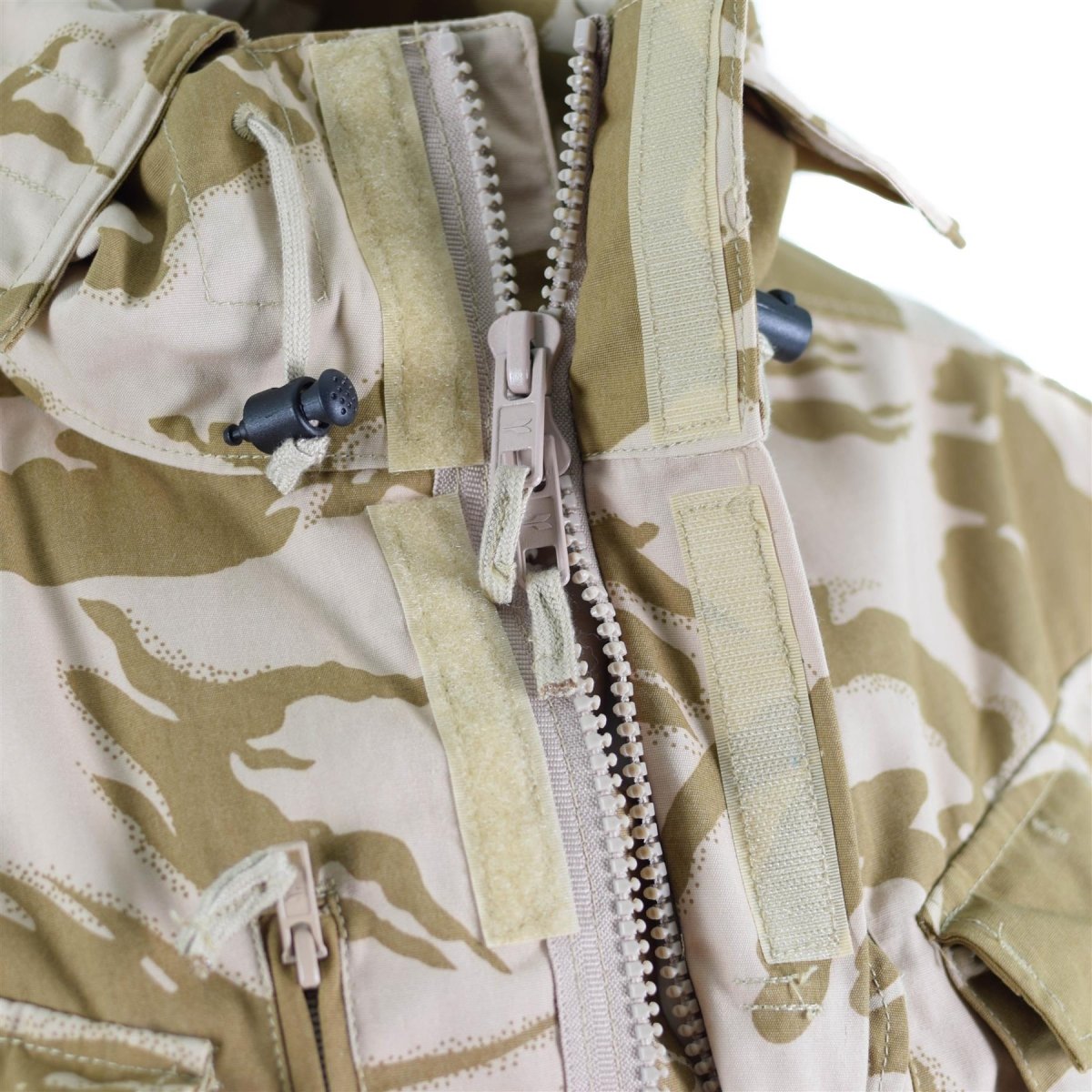 Äkta brittiska arméparka dpm öken camo smock vindtät jacka militär fråga